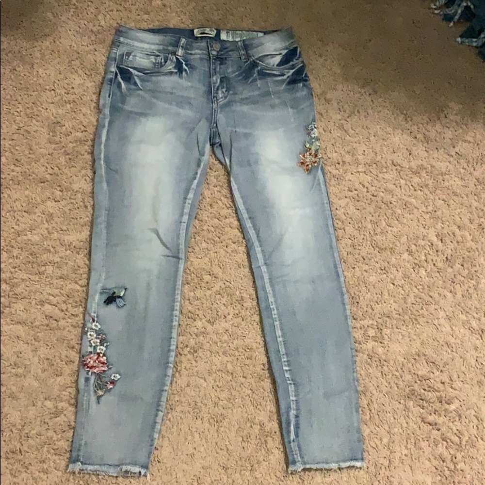 Detailed Denim Jeans